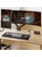 Çift Kollu Monitör Stand Amortisörlü 13-27'' Inç Monitörler Için 360° Dönebilir Askı APARATI-26737- 4