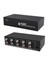 2x Audio Splitter 1 4 Out Rca L/r Aux Stereo Audio Splitter 1x4 Ses Distribütörü Pc DVD Hoparlör Splitte Us Flug (Yurt Dışından) 2