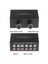 2x Bi-Live 4-Yollu Rca Stereo Ses Anahtarı L/r Ses Kanalı Ses Değiştiricisi 4&#39 Ü Dışarıda 2 Veya 2&#39 Den 4&#39 Ten 4&#39 Ü Audio Splitter (Yurt Dışından) 2