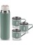 Üç Kapaklı Vacuum Flask Paslanmaz Çelik Termos 500 ml 3