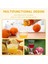 2pcs Manuel Limon Suyu Sıkma Plastik Narenciye Meyve Suyu Meyve Dökme Alet Sarı + Yeşil (Yurt Dışından) 4