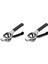 2x Limon Squeezer - Yeni Paslanmaz Çelik Manuel Limon Meydircısı Limon Kireç Squeezer Pres Silikon Tutma (Yurt Dışından) 1
