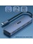 USB 3.2 Gen 2 Hub 10GBPS 4in1 Type-C Çoğaltıcı Adaptör Usb-C Çoğaltıcı Hub Örgü Kabo Tak Kullan 1