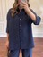 Gömlek Pantolon Modal Takım - Lacivert 2