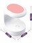Protez Tırnak Kurutucu Kalıcı Oje LED Oje Kurutucu Uv Işınlı Taşınabilir - MCT9174-6288 5