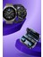 Ikili Set Akıllı Saat ve Bluetooth Kulaklık Kablosuz Uzun Pil Ömrü Spor Modlar - MCT9154-3852 4