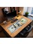 Dolar Baskılı Görünümülü Oyun Gaming Klavye Mouse Pad Kaymaz Taban Kenarları Dikişli Masa Matı 70X30 cm 1