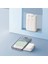 LED Dijital Göstergeli Magsafe Powerbank Recci RPB-W10 Polaris Seri Çift Kablolu 15W 10000MAH Beyaz 10