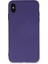 Iphone Xs Kılıf Nano Içi Kadife Silikon - Mor 1