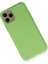 Iphone 11 Kılıf Nano Içi Kadife Silikon - Yeşil 2