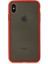 Iphone Xs Kılıf Montreal Silikon Kapak - Kırmızı 1