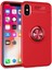 Iphone Xs Kılıf Range Yüzüklü Silikon - Kırmızı 1