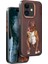 Venco Iphone 11 Perma Desenli Kapak - Kahverengi 2