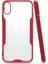 Iphone x Kılıf Platin Silikon - Kırmızı 1