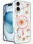 Iphone 16 Kılıf Daisy Simli Kapak - Pembe 1
