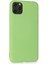 Iphone 11 Kılıf Nano Içi Kadife Silikon - Yeşil 3