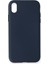 Iphone Xr Kılıf Nano Içi Kadife Silikon - Lacivert 1
