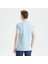 Erkek Mavi Classic Fit Kısa Kollu Polo Yaka T-Shirt K35000T.4FS 8