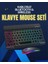 Şık ve Sessiz Tasarımlı Işıklı Klavye Mouse Seti – Şarjlı, Wireless 2