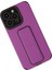 Iphone 13 Pro Max Kılıf Mega Standlı Silikon - Mor 5