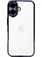Iphone 16 Kılıf Razer Lensli Silikon - Lacivert 1