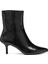 Kadın Siyah D Kleopy B - Metal.goat Fermuarlı Desenli Ince Topuklu Deri Bot D56YBB000KYC9999 1