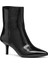 Kadın Siyah D Kleopy B - Metal.goat Fermuarlı Desenli Ince Topuklu Deri Bot D56YBB000KYC9999 3