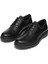 Erkek Siyah U Spherıca Ec1 B Abx B - Sm.le Bağcıklı Deri Casual Ayakkabı U46HNB00043C9999 3