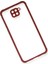 Redmi Note 9 Kılıf Miami Şeffaf Silikon - Fuşya 3