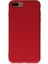 Iphone 7 Plus Kılıf Nano Içi Kadife Silikon - Kırmızı 1