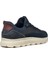 Erkek Lacivert U Spherıca Plus A - Nappa+Sued Bağcıklı Kalın Tabanlı Süet Sneaker U56MPA08522CF44K 8