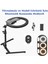 Masa Üstü 10 Inç Led Ring Light Tripodlu Telefon Tutucu 3 Işık Modu USB Bluetooth Kumanda 4