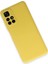 Xiaomi Redmi Note 11T Kılıf Nano Içi Kadife Silikon - Sarı 3