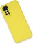 Xiaomi Redmi Note 11 Kılıf Nano Içi Kadife Silikon - Sarı 3