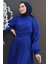 Ipek Tesettür Elbise Gece Mavi 5