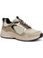 Kadın Bej D Zarvıa A - Mesh+Pearl.gbk Bağcıklı Kalın Tabanlı Deri Sneaker D55YLA014AJC1S2L 6