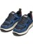 Erkek Lacivert U Spherıca 4x4 B Abx C - Suede Bağcıklı Kalın Tabanlı Kumaş Sneaker U56FDC022CQC4K4B 3