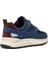 Erkek Lacivert U Spherıca 4x4 B Abx C - Suede Bağcıklı Kalın Tabanlı Kumaş Sneaker U56FDC022CQC4K4B 8