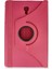 Samsung Galaxy T590 Tab A 10.5 Kılıf 360 Tablet Deri Kılıf - Pembe 2