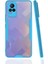 Vivo V21E Kılıf Platin Silikon - Mavi 1