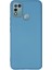 Infinix Hot 10 Play Kılıf Nano Içi Kadife Silikon - Mavi 1