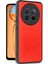 Realme 12 5g Kılıf Aras Deri Kapak - Kırmızı 2