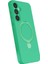 Samsung Galaxy A16 5g Regal Magsafe Standlı Kapak - Yeşil 2