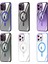 Iphone 15 Pro Max Kılıf Mudo Magneticsafe Standlı Kapak - Şeffaf 4