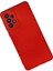 Samsung Galaxy A23 4g Kılıf Nano Içi Kadife Silikon - Kırmızı 3