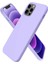 Iphone 12 Pro Max Kılıf First Silikon - Lila 1