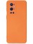 One Plus 9 Pro Kılıf Nano Içi Kadife Silikon - Turuncu 1