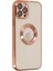 Iphone 12 Pro Max Kılıf Slot Silikon - Rose Gold 2