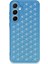 Samsung Galaxy A55 5g Kılıf Petek Silikon Kapak - Mavi 1