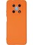 Huawei Nova Y90 Kılıf Nano Içi Kadife Silikon - Turuncu 1